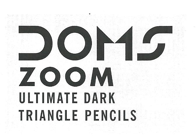 Doms Zoom Ultimate Dark Triangle Pencils (art Work) Device mark 2747757 Trademark