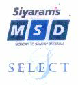 Siyarams Msd Select (label) Device mark 1502093 Trademark