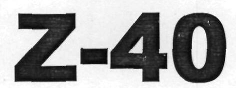 Z-40 (device) Device mark 2462661 Trademark