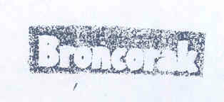 Broncorak (label) Device mark 1761151 Trademark