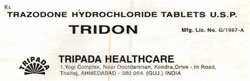 Tridon Device mark 1067121 Trademark