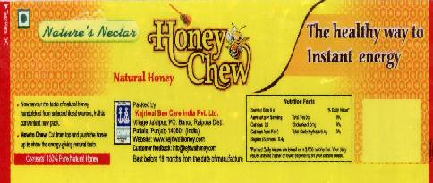 Honey Chew With Label Device mark 1618871 Trademark