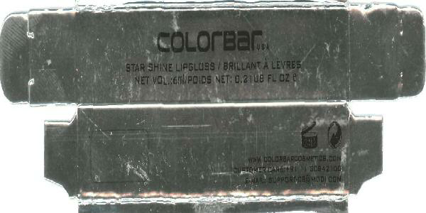 Colorbar Star Shine(label) Device mark 2181882 Trademark