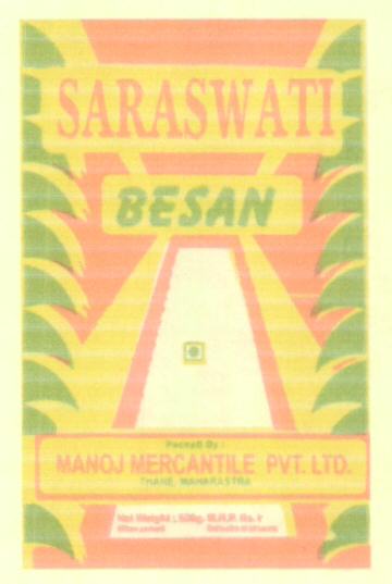 Saraswati Besan (label) Device mark 1623504 Trademark
