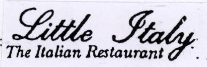Little Italy The Italian Restaurant Device mark 1819162 Trademark