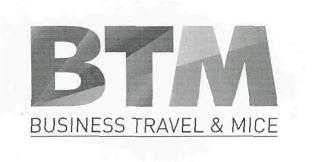Btm Business Travel & Mice Device mark 2567497 Trademark