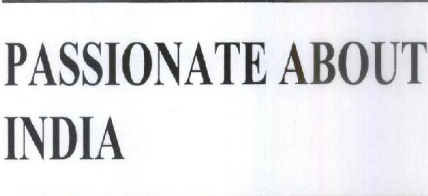Passionate About India Device mark 1692899 Trademark