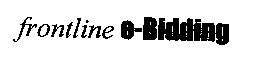 Frontline E-bidding Device mark 1403163 Trademark