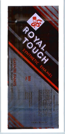 Royal Touch Device mark 1025134 Trademark