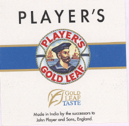 Player's Gold Leaf (bust Of Man) Device mark 2228195 Trademark
