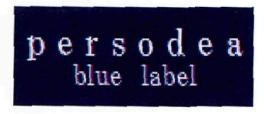 Persodea Blue Label (label) Device mark 2664337 Trademark