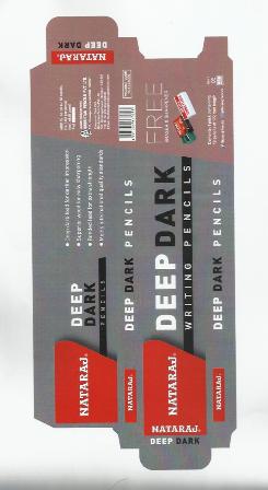 Nataraj Deep Dark Pencils Device mark 2865107 Trademark