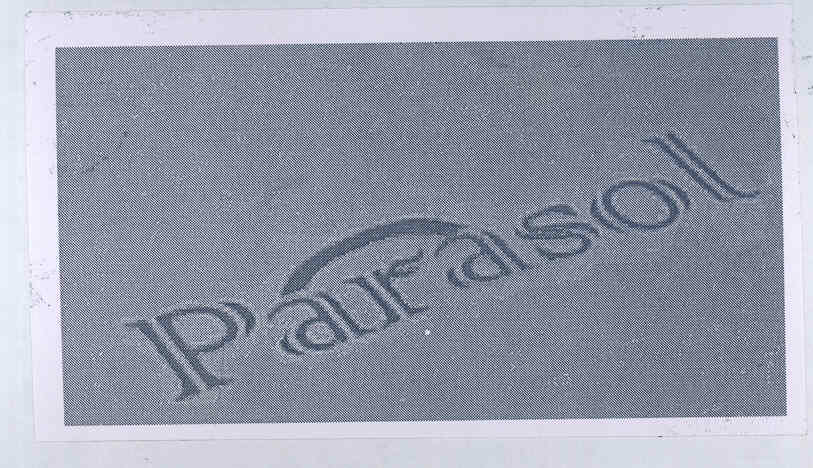Parasol (label) Device mark 1746252 Trademark