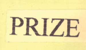 Prize (label) Device mark 1264773 Trademark