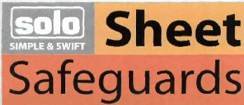 Solo Sheet Safeguards Device mark 1830827 Trademark