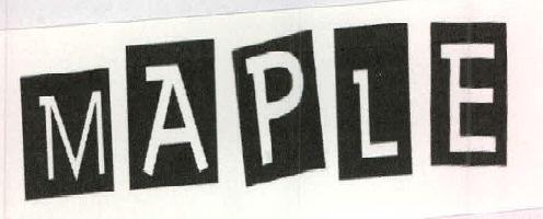 Maple Device mark 2396608 Trademark
