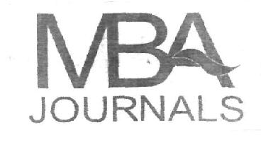 Mba Journals (label) Device mark 2548122 Trademark