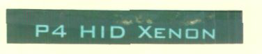 P4 Hid Xenon Device mark 1446122 Trademark