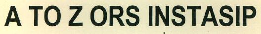 A To Z Ors Instasip Device mark 2702808 Trademark