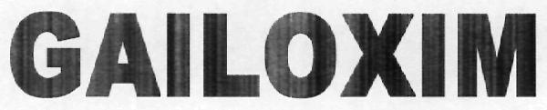 Gailoxim (device) Device mark 2248931 Trademark