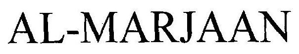 Al-marjaan (device) Device mark 2518120 Trademark