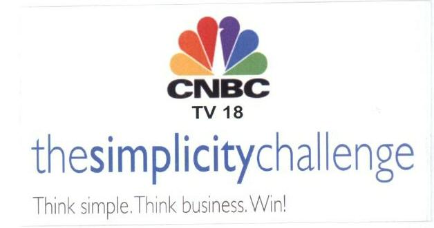 Cnbc Tv 18 Thesimplicitychallenge With Label Device mark 1677919 Trademark