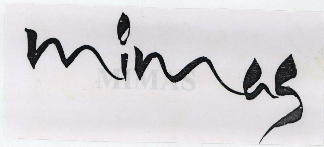 Mimas (special Form Of Writing) Device mark 1575049 Trademark