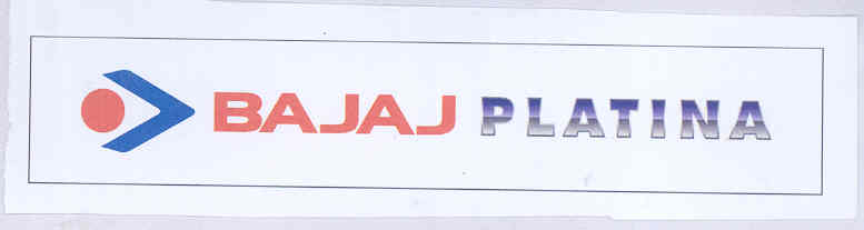 Bajaj Platina Device mark 1741622 Trademark