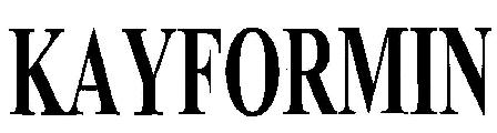 Kayformin (device) Device mark 2382047 Trademark