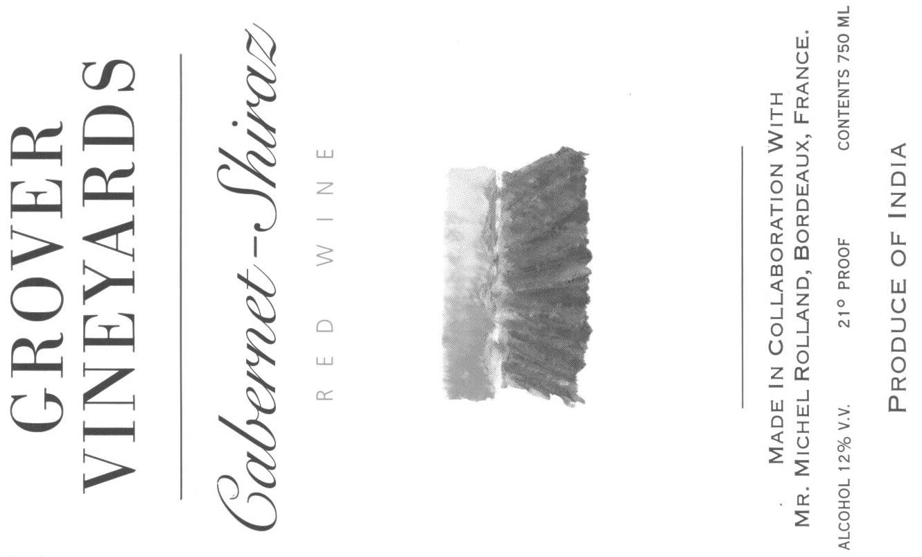 Grover Vineyards Device mark 1601083 Trademark