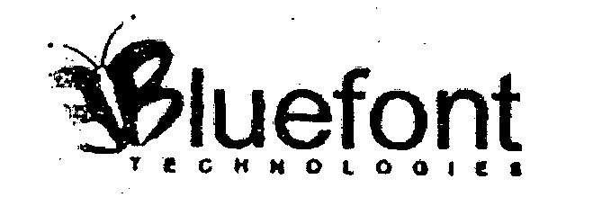 Bluefont Device mark 981106 Trademark