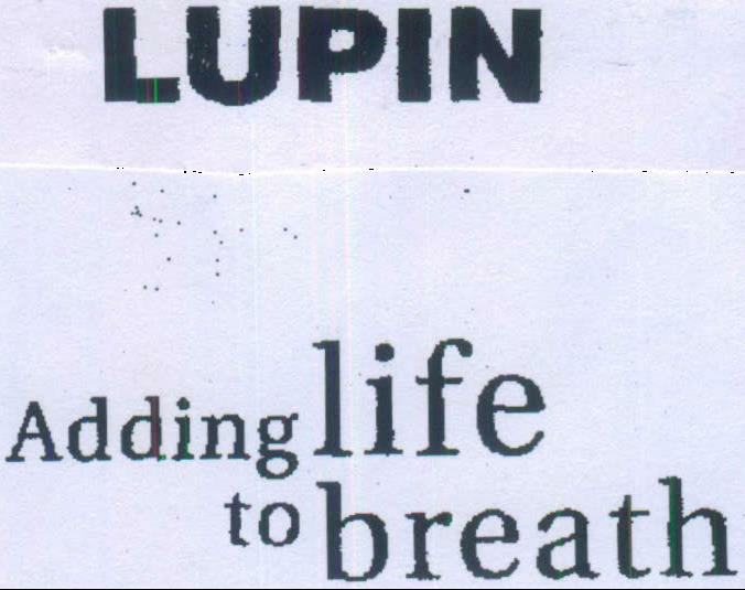Lupin (label) Device mark 1296932 Trademark