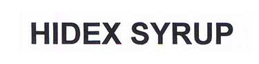 Hidex Syrup Device mark 1800723 Trademark