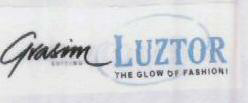 Grasim Luztor With Label Device mark 1455439 Trademark