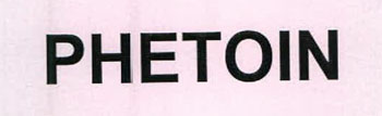 Phetoin Device mark 2284319 Trademark