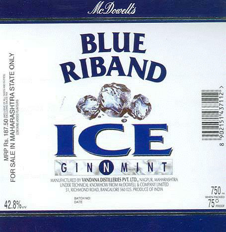 Blue Riband Label Device mark 1336314 Trademark