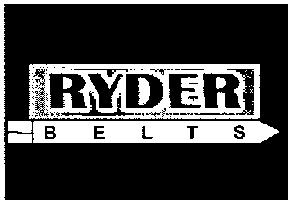 Ryder Belts(device) Device mark 2129656 Trademark