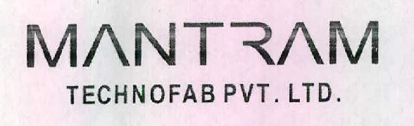 Mantram Technofab Pvt.ltd. Device mark 2458827 Trademark