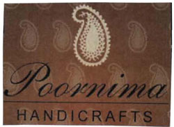 Poornima Handicrafts With Label Device mark 2867113 Trademark