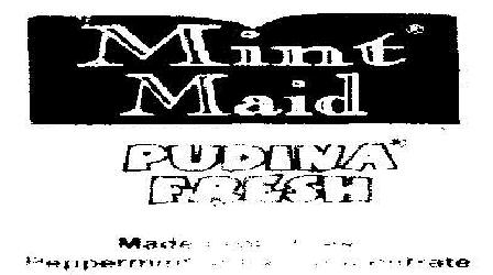 Mint Maid With Device Device mark 2033475 Trademark