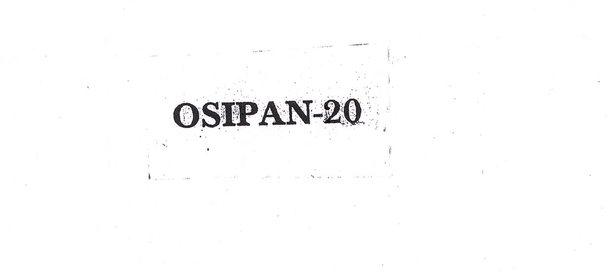 Osipan-20 Device mark 1662399 Trademark
