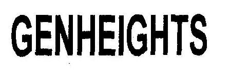 Genheights Device mark 1843639 Trademark