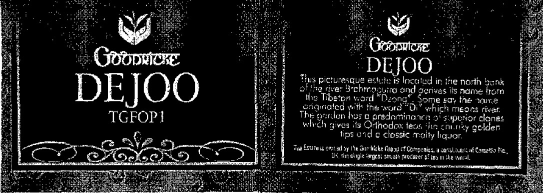 Dejoo (laogo) Device mark 1341991 Trademark