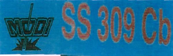 Ss 309 Cb (label) Device mark 2234143 Trademark