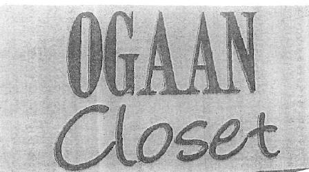 Ogaan Closet Device mark 1893874 Trademark