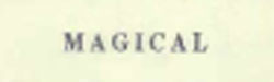 M A G I C A L Device mark 810973 Trademark