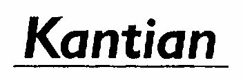 Kantian (label) Device mark 1428487 Trademark