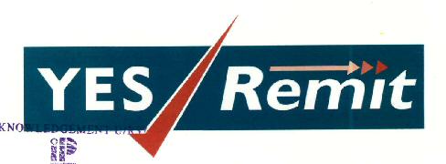 Yes Remit (device) Device mark 2390385 Trademark