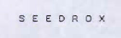 Seedrox Device mark 975753 Trademark