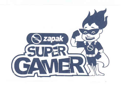 Zapak Super Gamer (device Of Man) Device mark 1579468 Trademark